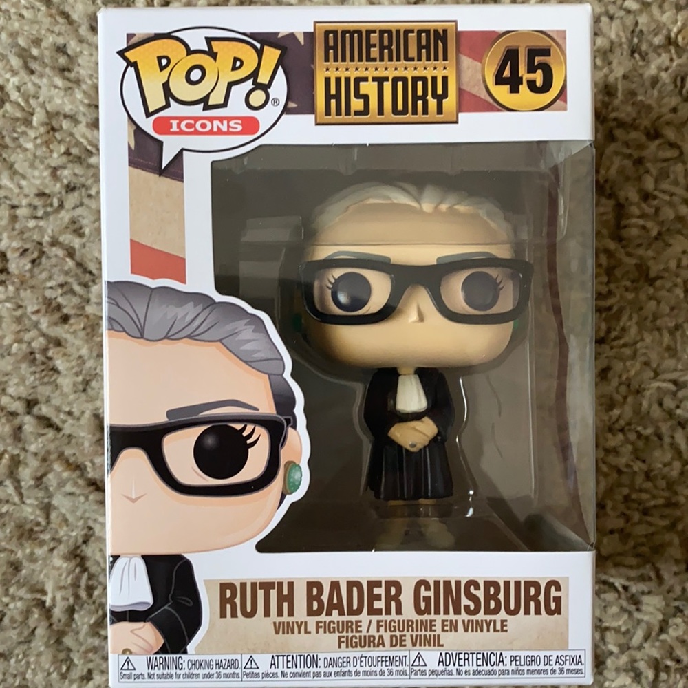 Ruth Bader Ginsburg Funk Pop